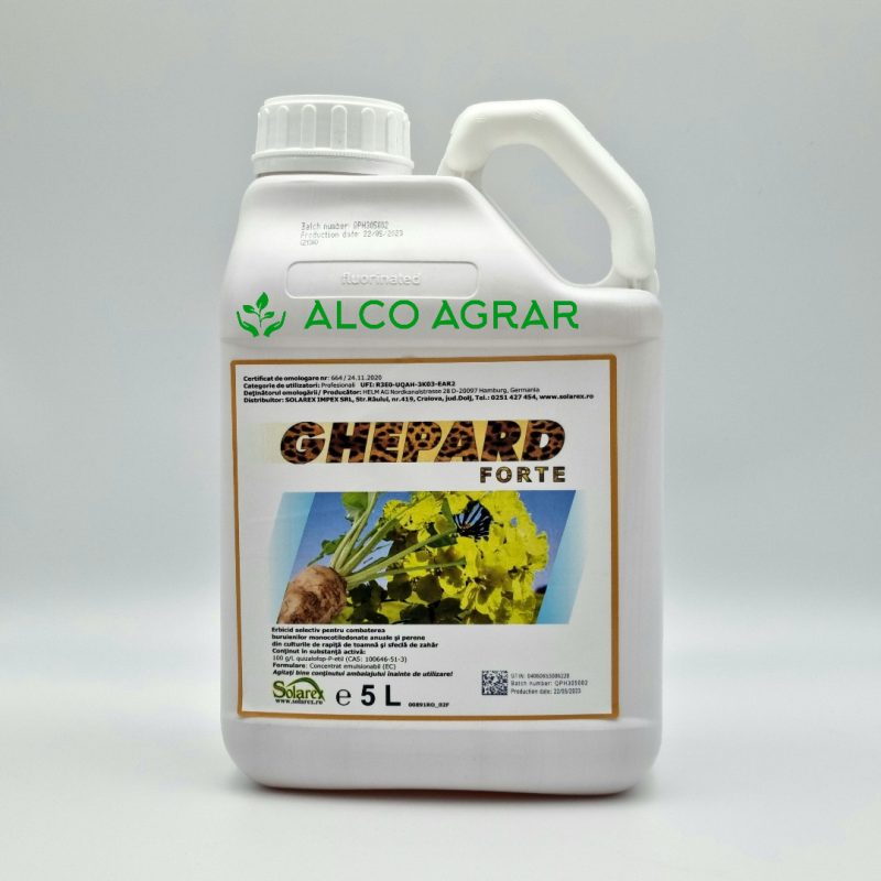 Erbicid rapita, floarea-soarelui, soia, GHEPARD FORTE, postemergent - 5 Litri