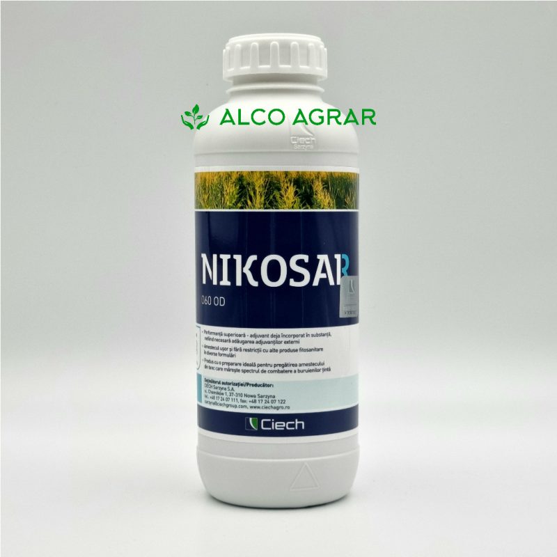 Erbicid Porumb NIKOSAR 060 OD, Ciech, postemegent, Nicosulfuron 60 g/l, 1 Litru
