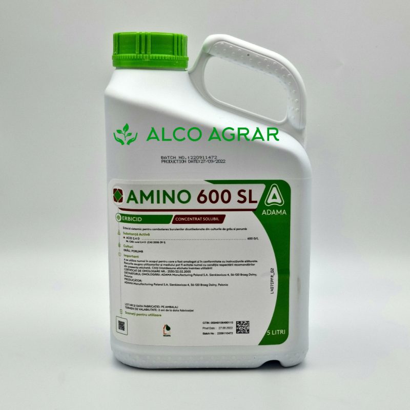 Erbicid grau, porumb, AMINO 600 SL, Adama, postemergent – 5 Litri