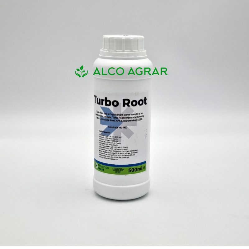 Biostimulator de inradacinare si ingrasamant starter complet, TURBO ROOT, 500 ml