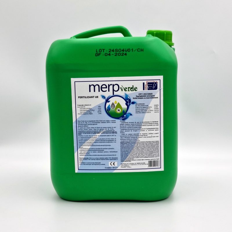Ingrasamant foliar lichid, MerpVerde, 10 L