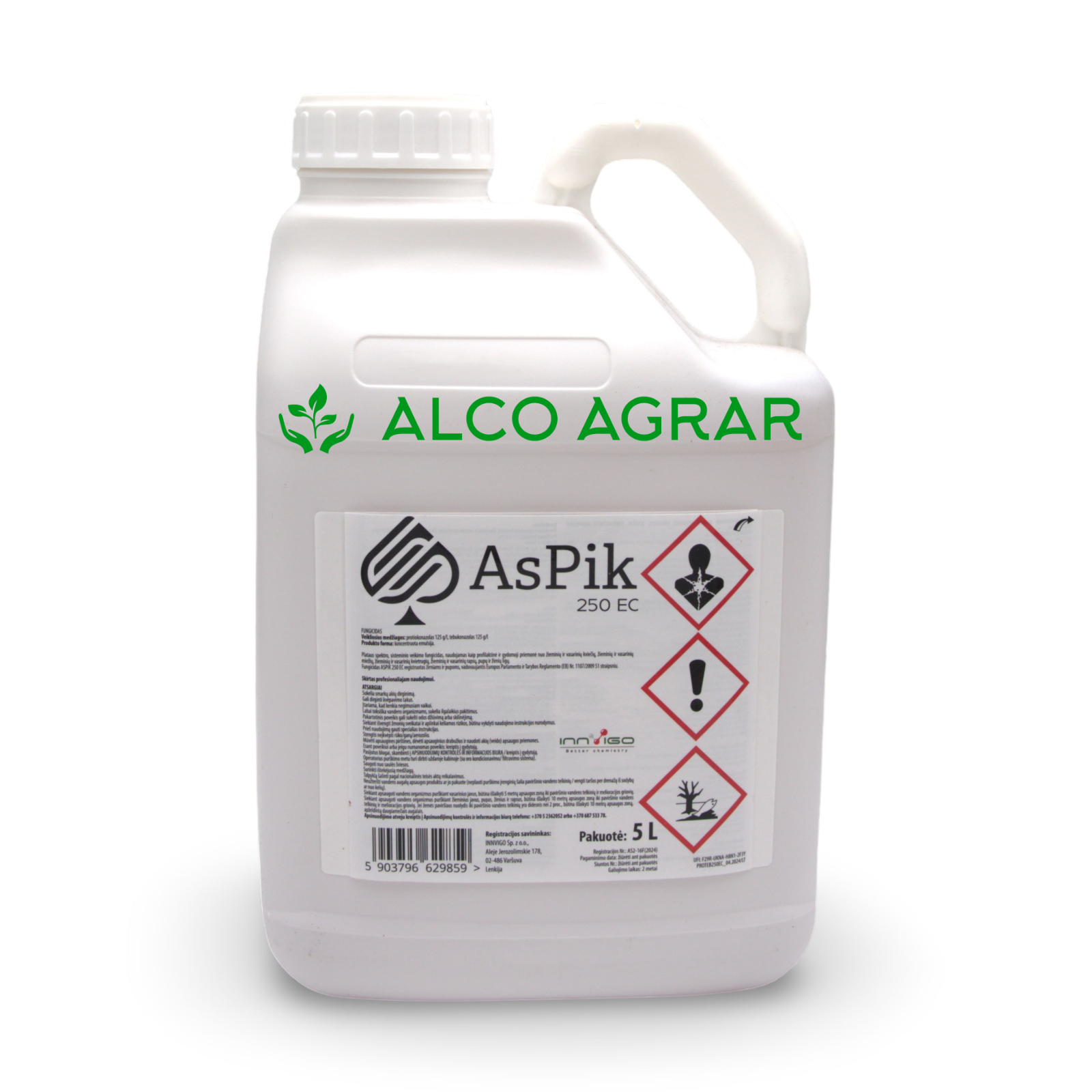 Fungicid cereale, porumb ASPIK 250 EC, 5 Litri, Innvigo